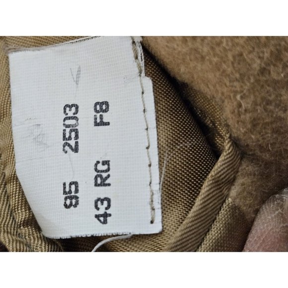 Vintage Brooks Brothers 100% Cashmere Tweed Blazer Jacket 43 Reg Camal - Picture 7 of 13